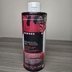 Korres Japanese Rose Showergel 400ml 13.53oz new sealed body wash
